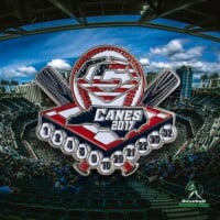 BTP Canes 2017 Trading Pin