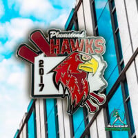 ColorwayTrading Pins BTP Plumstead Hawks 2017 Trading Pin