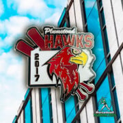 ColorwayTrading Pins BTP Plumstead Hawks 2017 Trading Pin