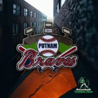 Second Design Pins BTP Putnam Braves 2017 Trading Pin
