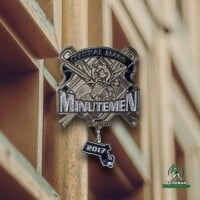 World Series Trading Pins BTP Central Mass Minutemen 2017 Trading Pin
