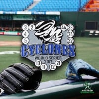 World Series Trading Pins BTP Cyclones 2017 Trading Pin