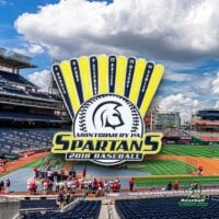 World Series Trading Pins BTP Montgomery Spartans 2018 Trading Pin