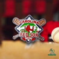 World Series Trading Pins BTP Carolina Red Sox 2015 Trading Pin