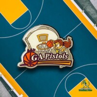 Basketball Trading Pins MPGA Pistols Basketball Lapel Pin