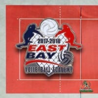 Volleyball Trading Pins MP East BayVolleyball Academy 2018 Trading Pin