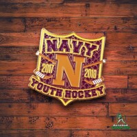 Youth HockeyTrading Pins HTP NavyYouth Hockey Red 2018 Trading Pin